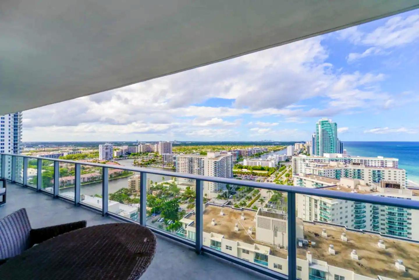 Wonderful 2/2 Condo W Ocean View At Hyde Beach ฮอลลีวูด ภายนอก รูปภาพ