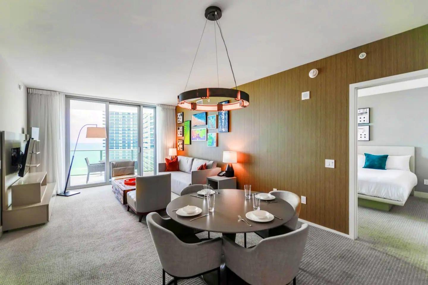 Wonderful 2/2 Condo W Ocean View At Hyde Beach ฮอลลีวูด ภายนอก รูปภาพ